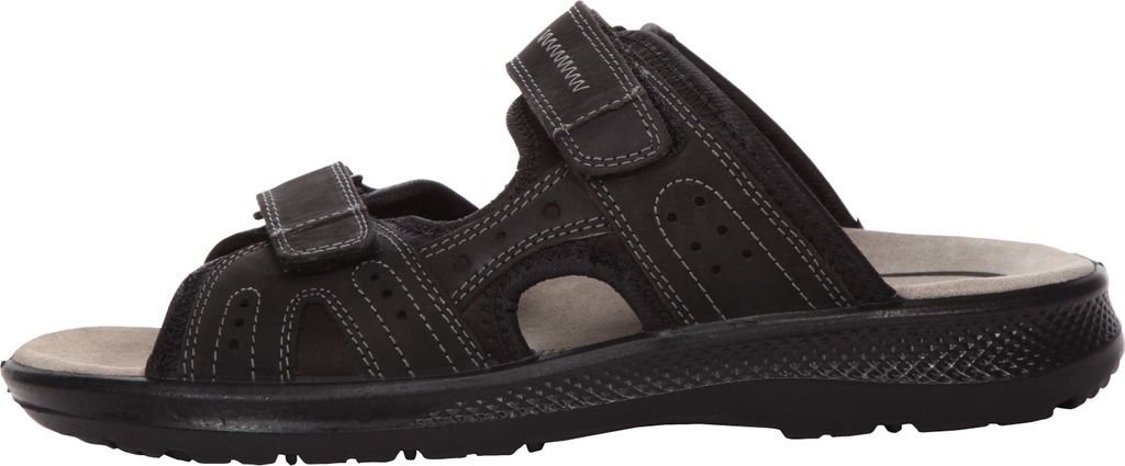 Jomos MOBILA II Pantoletten in Übergrößen Schwarz 506610 12 000 große Herrenschuhe
