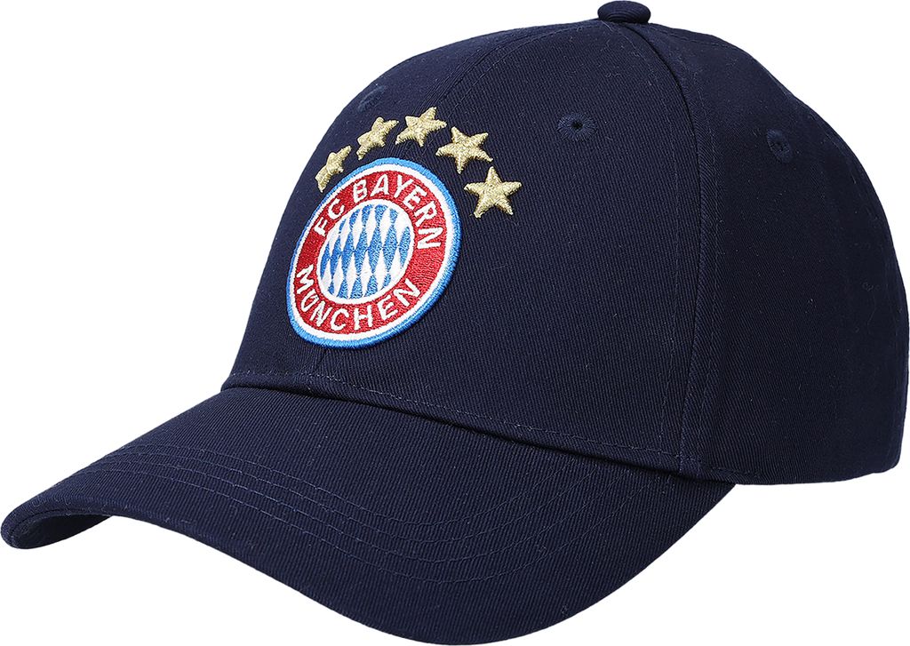 Blaue Kinder-Baseballkappe mit gesticktem Produktbild 