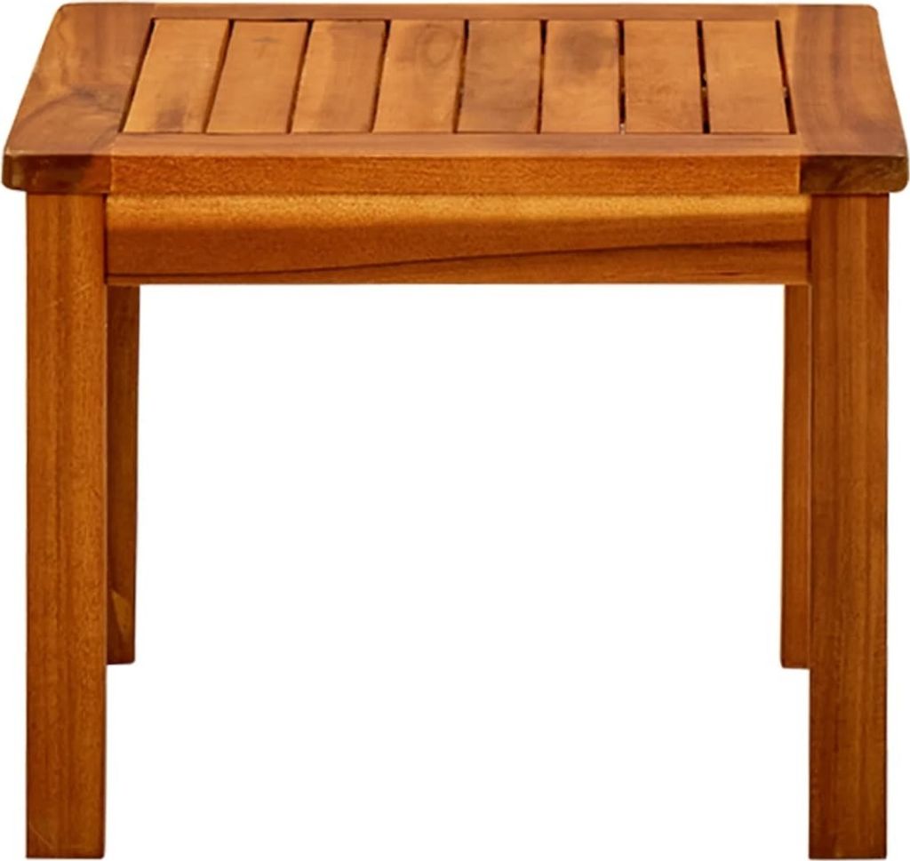 vidaXL Table basse de jardin 45x45x36 cm bois massif acacia Image du produit 