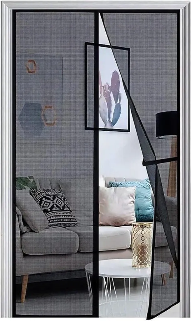Moustiquaire Magnétique Porte-Fenêtre 140x235 cm - Fermeture Automatique