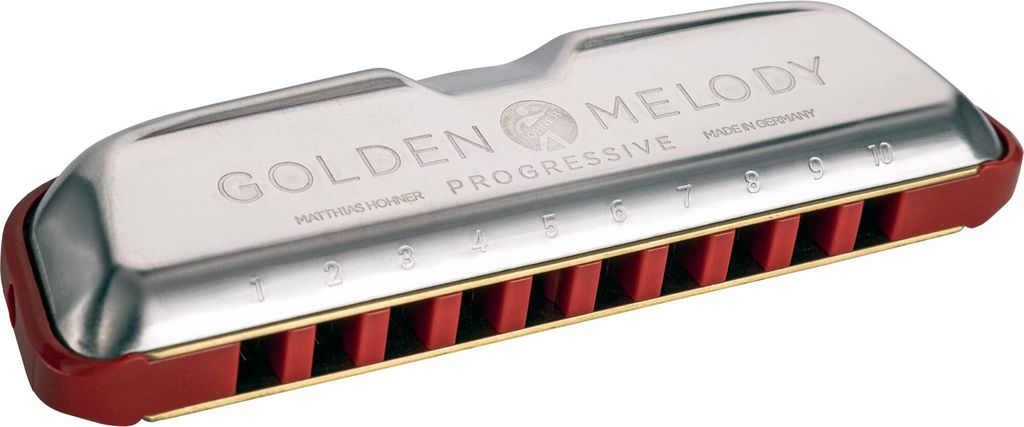 Hohner Golden Melody Richter-D Harmonijki ustne diatoniczne Zdjęcie produktu 