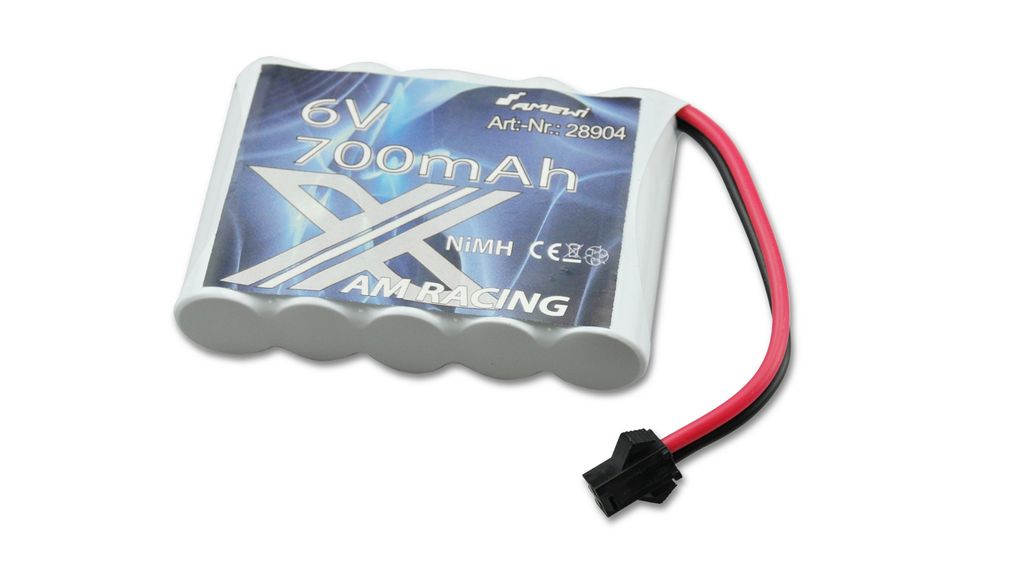 Amewi RCZ Akku NiMh 6V 700MAH HBX-Stecker Obrázok produktu 