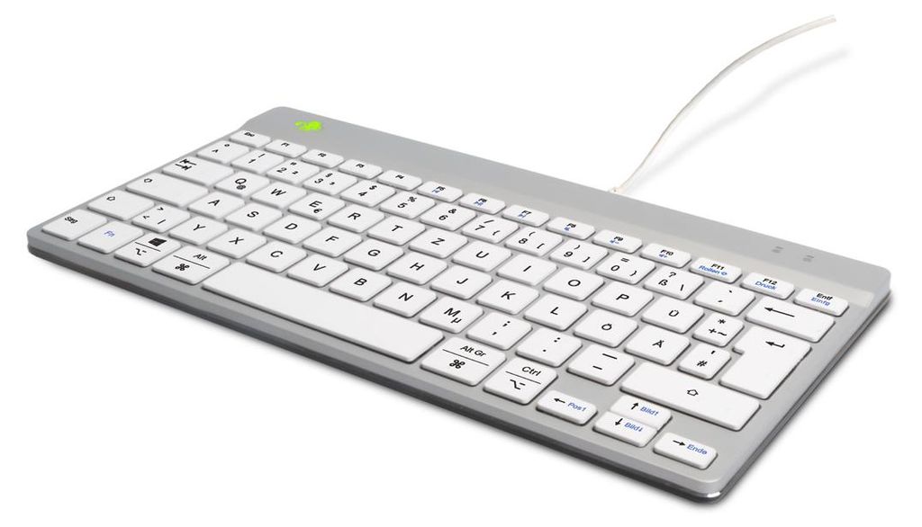 R-Go Tools Break Tastatur, Deutsches QWERTZ Layout, Mini Produktbild 