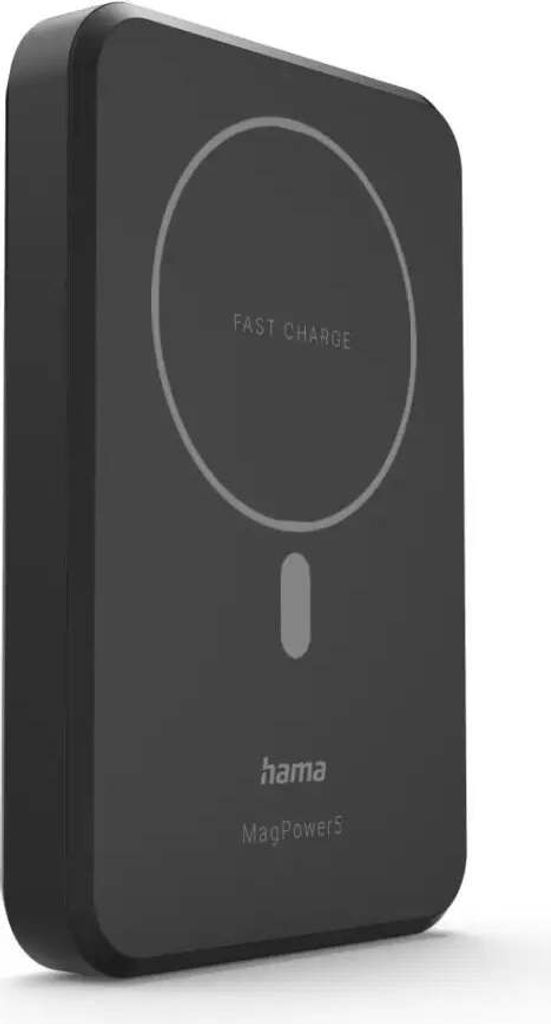 hama MagPower5 wireless Powerbank 5.000 mAh schwarz Produktbild 18