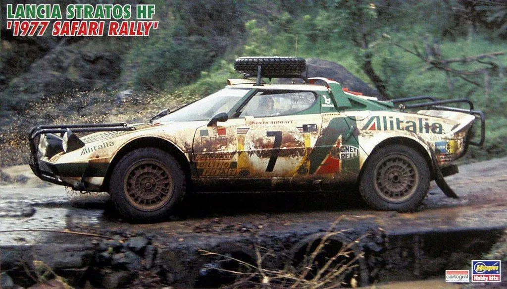 Lancia Stratos HF 1:24 - Décoration Idéale pour Bureau de Passionné