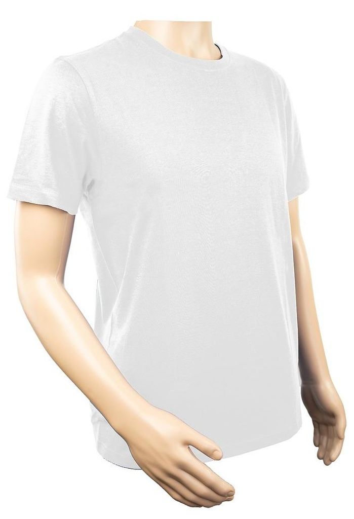T-Shirt - 100% Baumwolle - 180 gsm - XXL - Weiß - fur Produktbild 