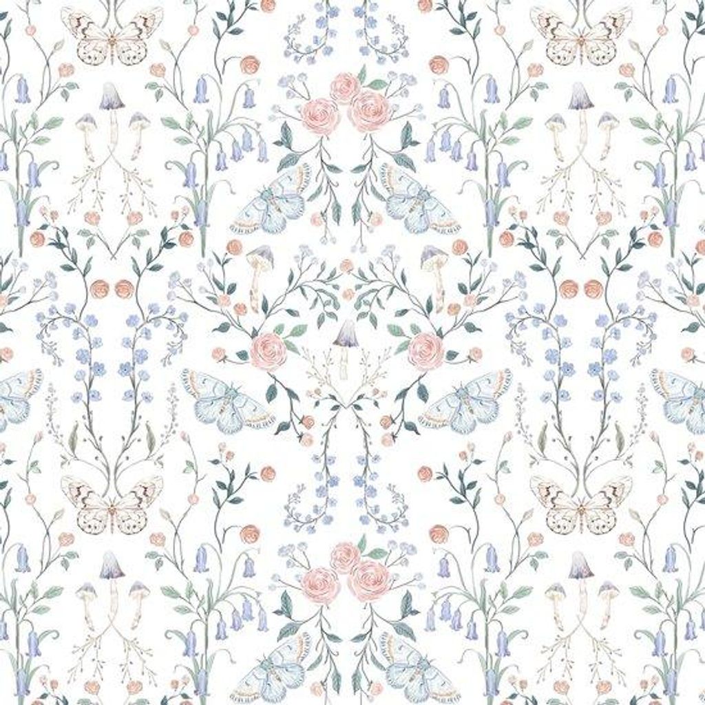 Unyqoos dekorative, selbstklebende Blumentapete für vielseitige Innenanwendungen 44 cm x 10 m