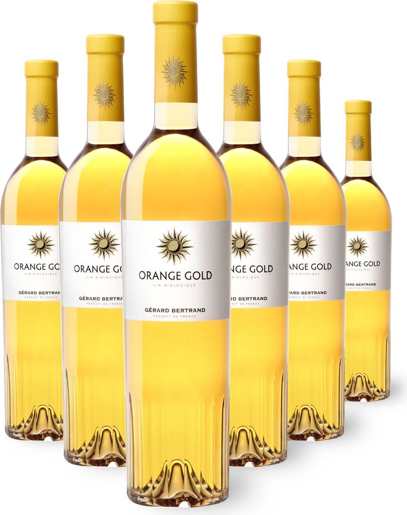 Orange Gold vin orange biologique 2023 Lot 6 Bouteilles 75cl