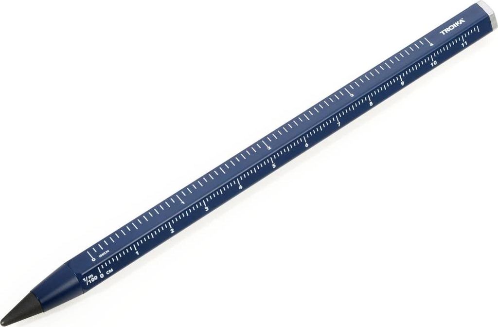 TROIKA Multitasking-Bleistift CONSTRUCTION ENDLESS blau