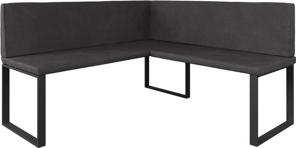 Eckbank Vicco Ravon Anthrazit 150 x 150 cm, Model 58497 Produktbild 
