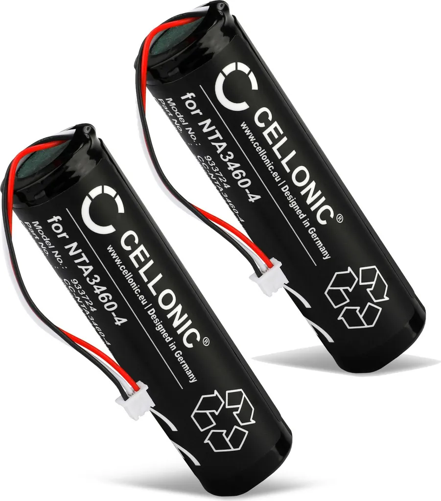 Batterie de Rechange pour Babyphone Philips Avent SCD630/26 - Lot de 2