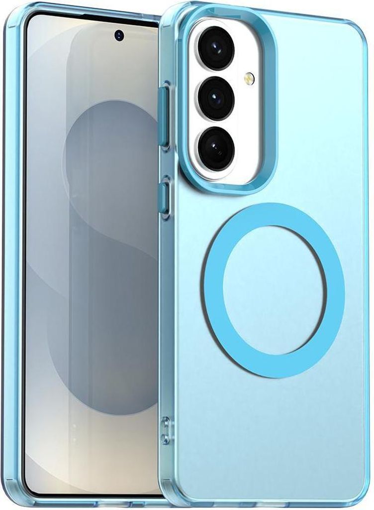 Mobigear Shockproof Samsung Galaxy S26 Plus MagSafe Hülle Hardcase Backcover - Blau