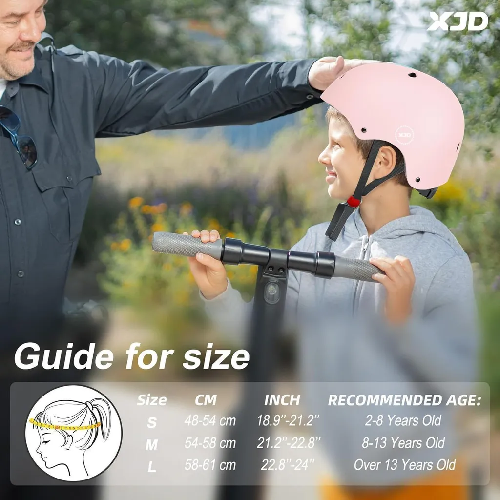 Casque Vélo Ajustable 48-54 cm - Ventilation Optimale Rose et Violet - 6
