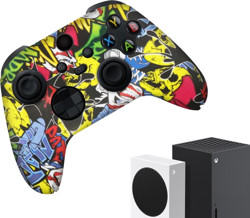 Hüllen & Skins für Xbox Series X & S – Performance-Gaming-Hüllen – Soft Grip-Cover – Anti-Rutsch-Controller-Zubehör – Grafity