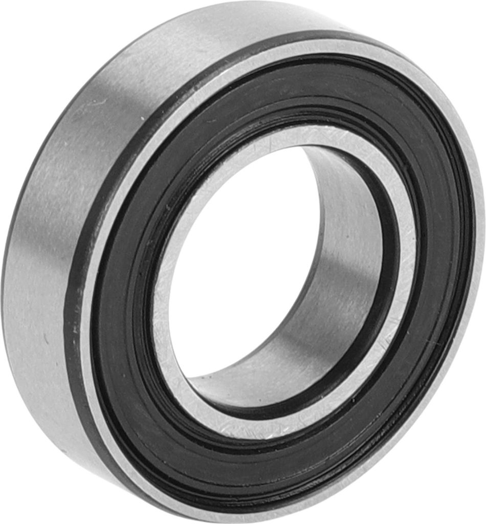 6800VV Rillenkugellager P6 10x19x5mm Geschmierte Lager Doppelgummilippe Schwarz Silberfarben für Scooter Skateboard Rad