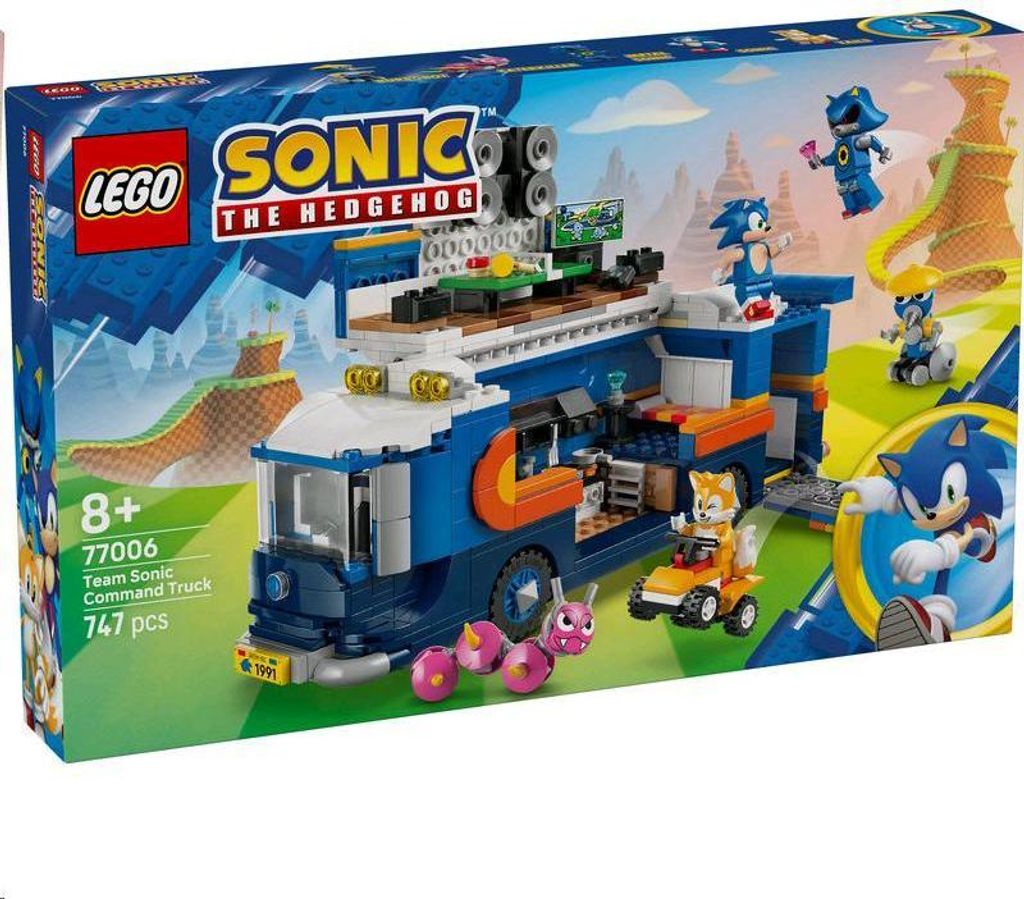 LEGO Veliteľské vozidlo tímu Sonic, Stavebnica, 8 rok / Obrázok produktu 