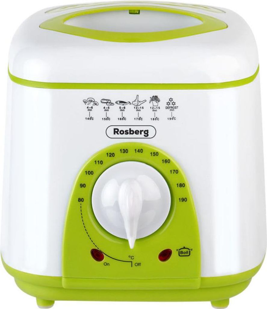 Rosberg Minifritza R51980B, 1 l, 950 W, 80-190 C, Obrázok produktu 