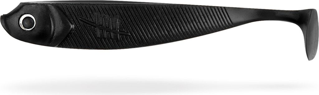 Lieblingsköder Gummifisch Zanderköder (12,5 cm, Mr. Black) Farbe: Mr. Black