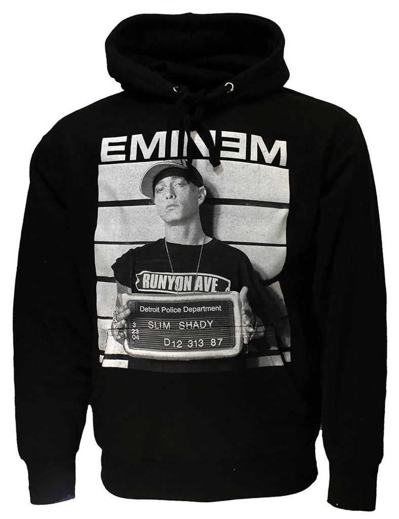 Eminem Slim Shady Mugshot Kapuzenpullover - S Produktbild 