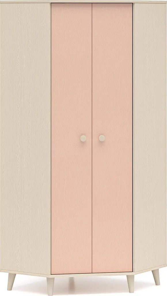 Armoire enfants Mevel rose 80cm pour solutionner le manque de place