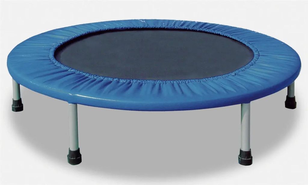 Trampoline GARLANDO Indoor bleu DIAMÈTRE 97 cm Image du produit 