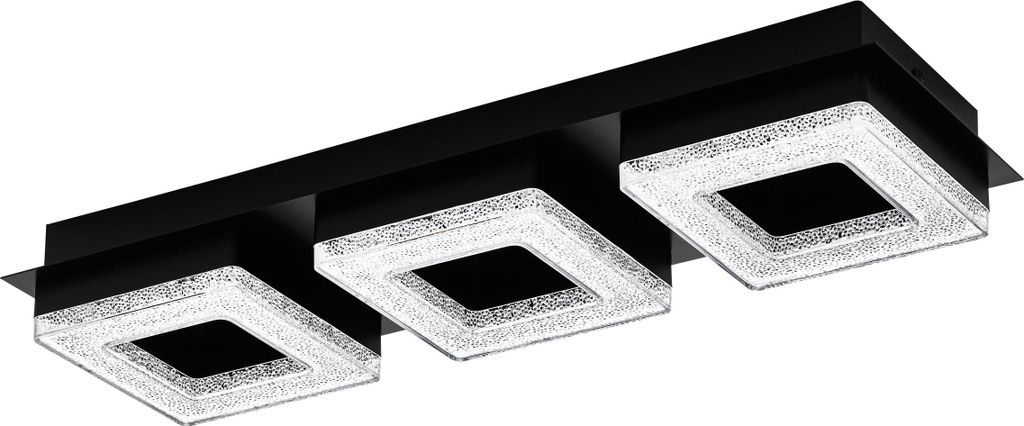 Eglo 99325 FRADELO 1 LED 3-fach Deckenleuchte Wandleuchte Produktbild 