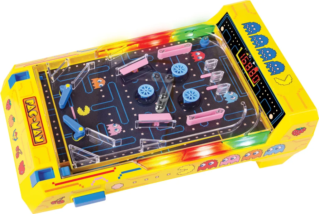 Mini flipper électronique Pac-Man Arcade portable avec compteur