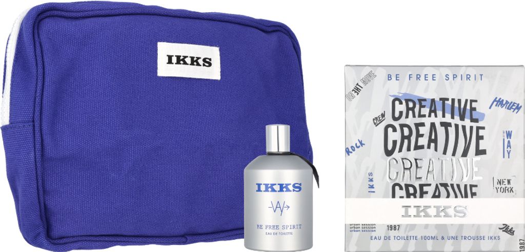 Edt Spray 100ml/Bag IKKS Be Free Spirit Giftset