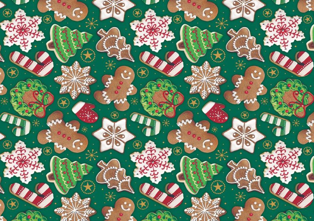 SUSY CARD Weihnachts-Geschenkpapier "Weihnachtsmann"