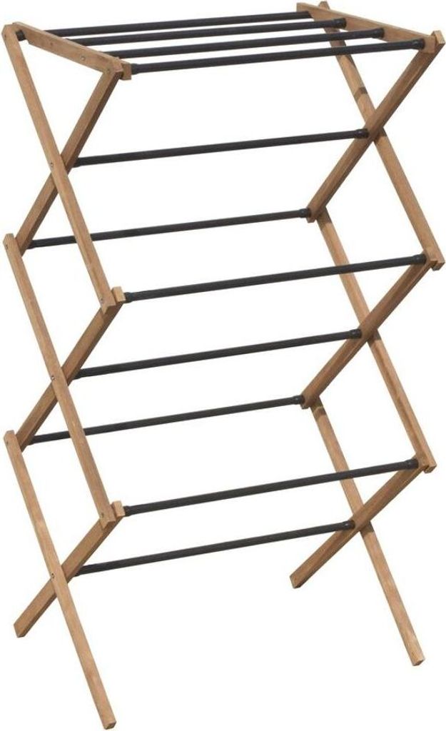 CIKCAK Klappbarer Handtuchständer 73x97x39cm, Eschenholz