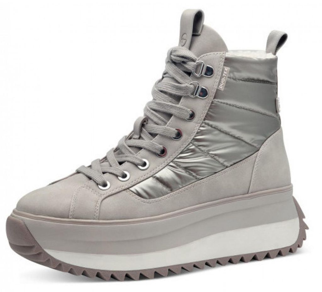 Tamaris  Damenschuhe Schnürstiefel Beige Freizeit Produktbild 