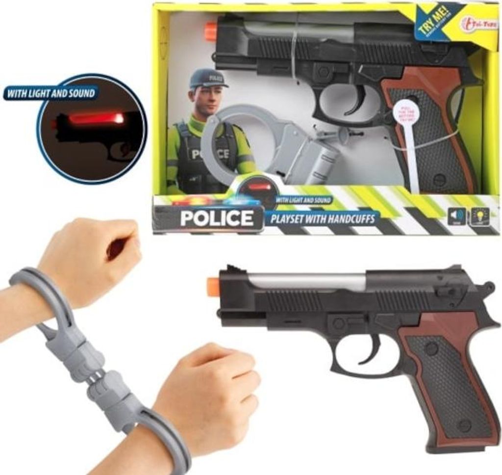TOI-TOYS POLICE SET + svetlo a zvuk Obrázok produktu 