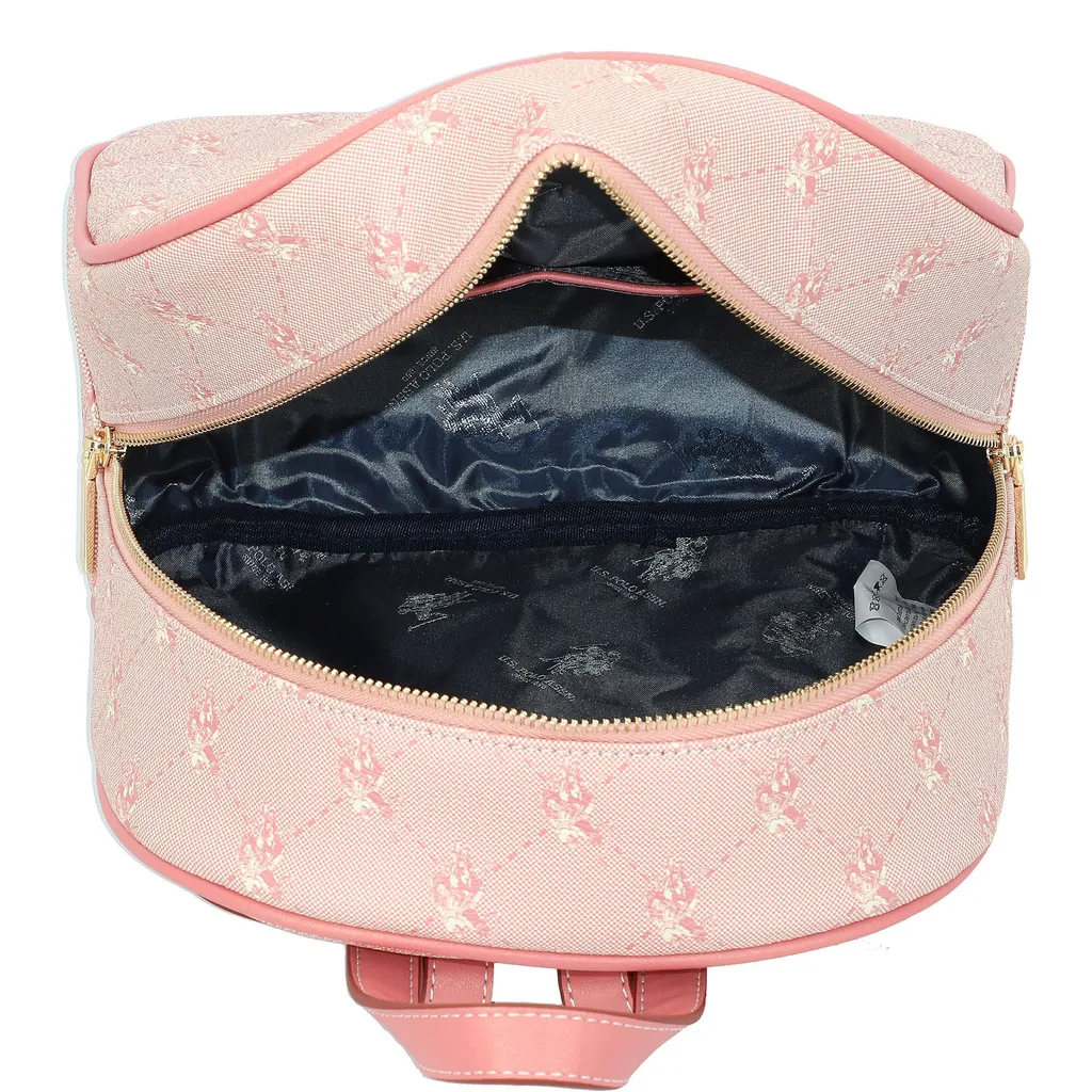 Sac à dos Hampton U.S. POLO ASSN. rose clair pour ordinateur - 9