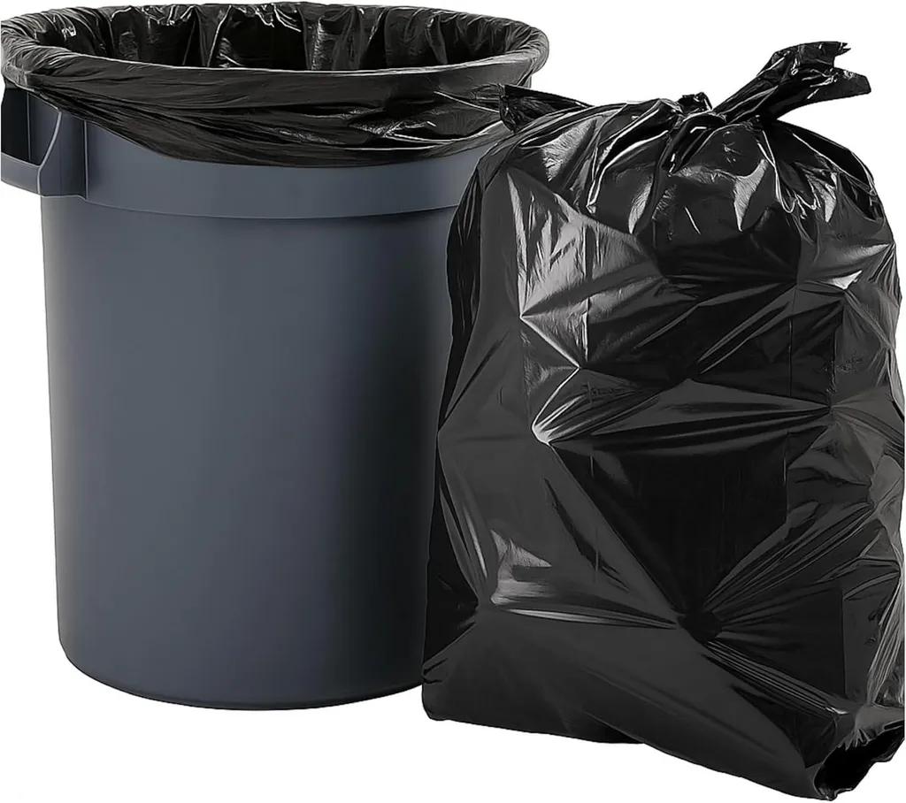 Sacs Noirs 100L pour Cuisine et Garage - Résistance 60 Microns