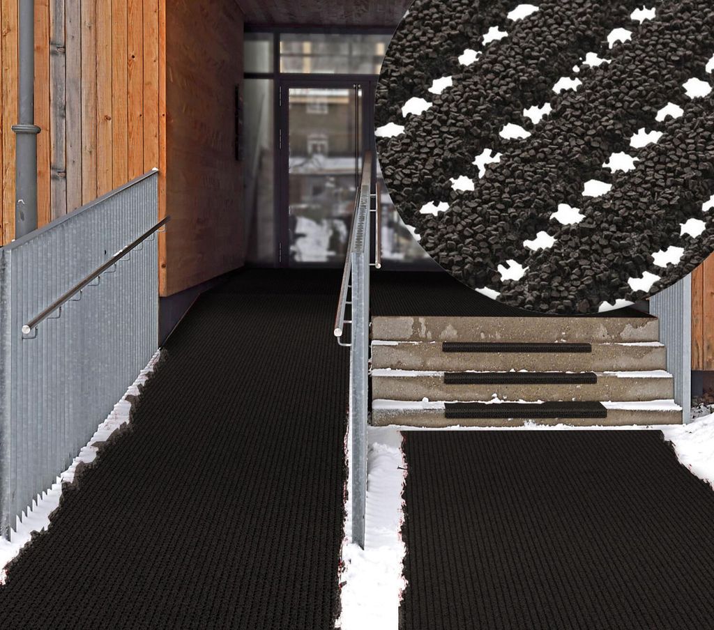 SafeStep AntiRutsch - Sicherheitsmatte PRO Lava 1,20 x 5,50 Meter