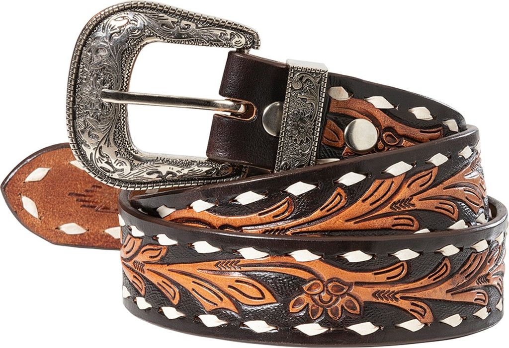 Stars & Stripes Westerngürtel Leder »WG-307« Produktbild 