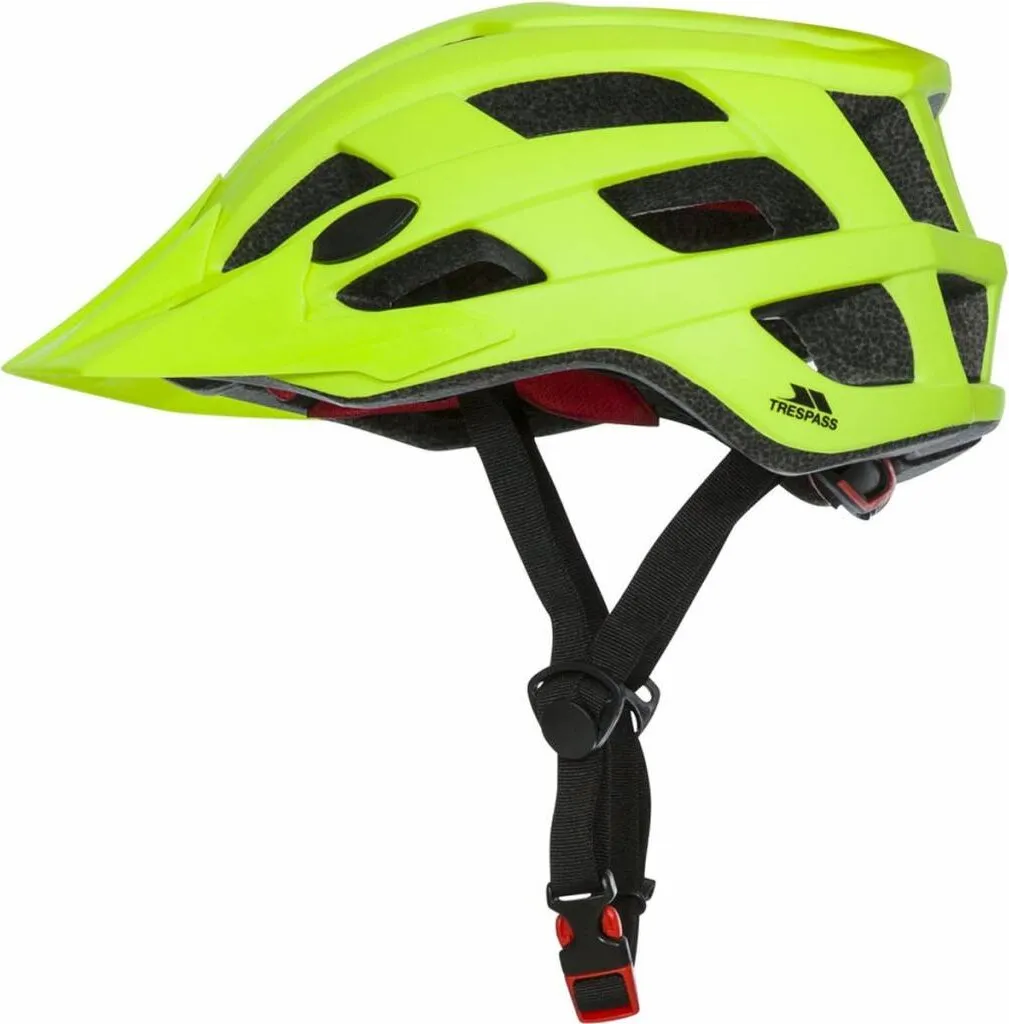 Casque VTT Jaune Trespass Zprokit L : Confort et Sécurité contre Chocs