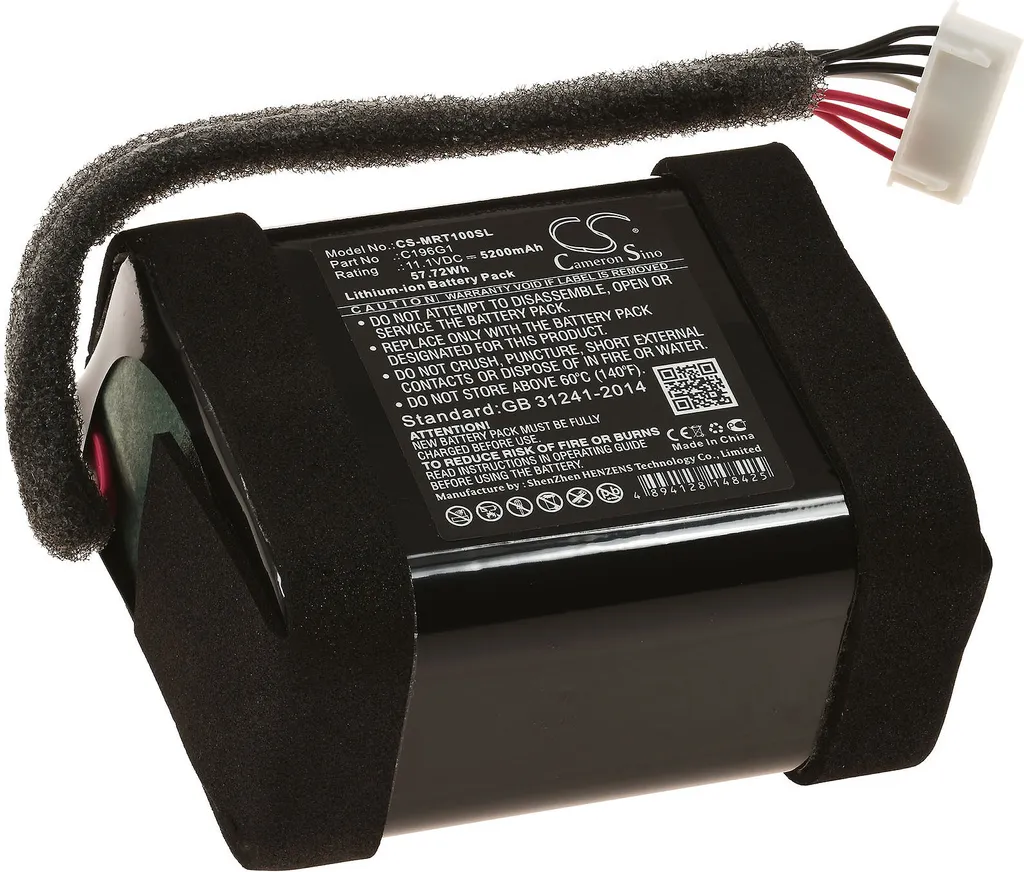 Batterie de remplacement pour Marshall Tufton haute capacité 5200mAh