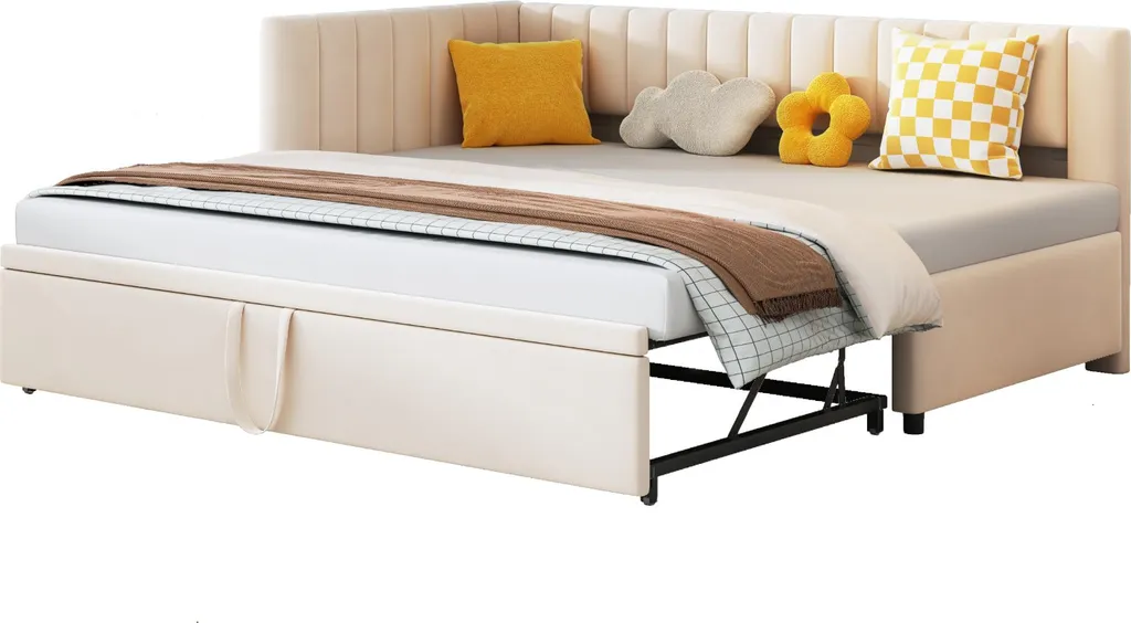Lit banquette extensible 90/180x200 : la solution aux petits espaces - 7