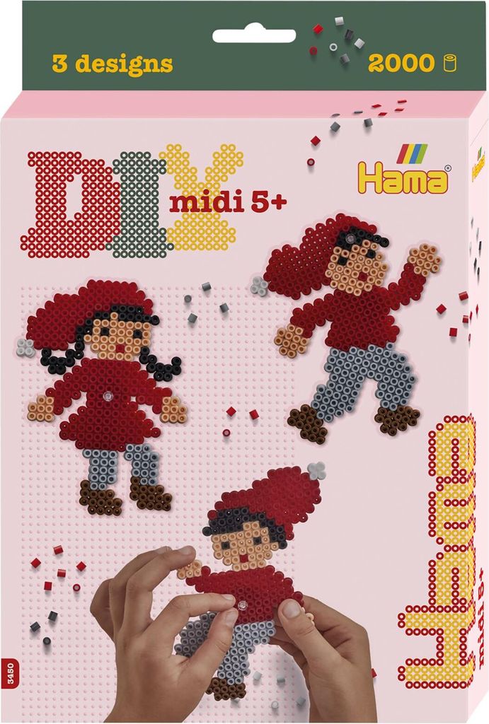 Hama Bügelperlen midi "Weihnachtswichtel" Geschenkpackung