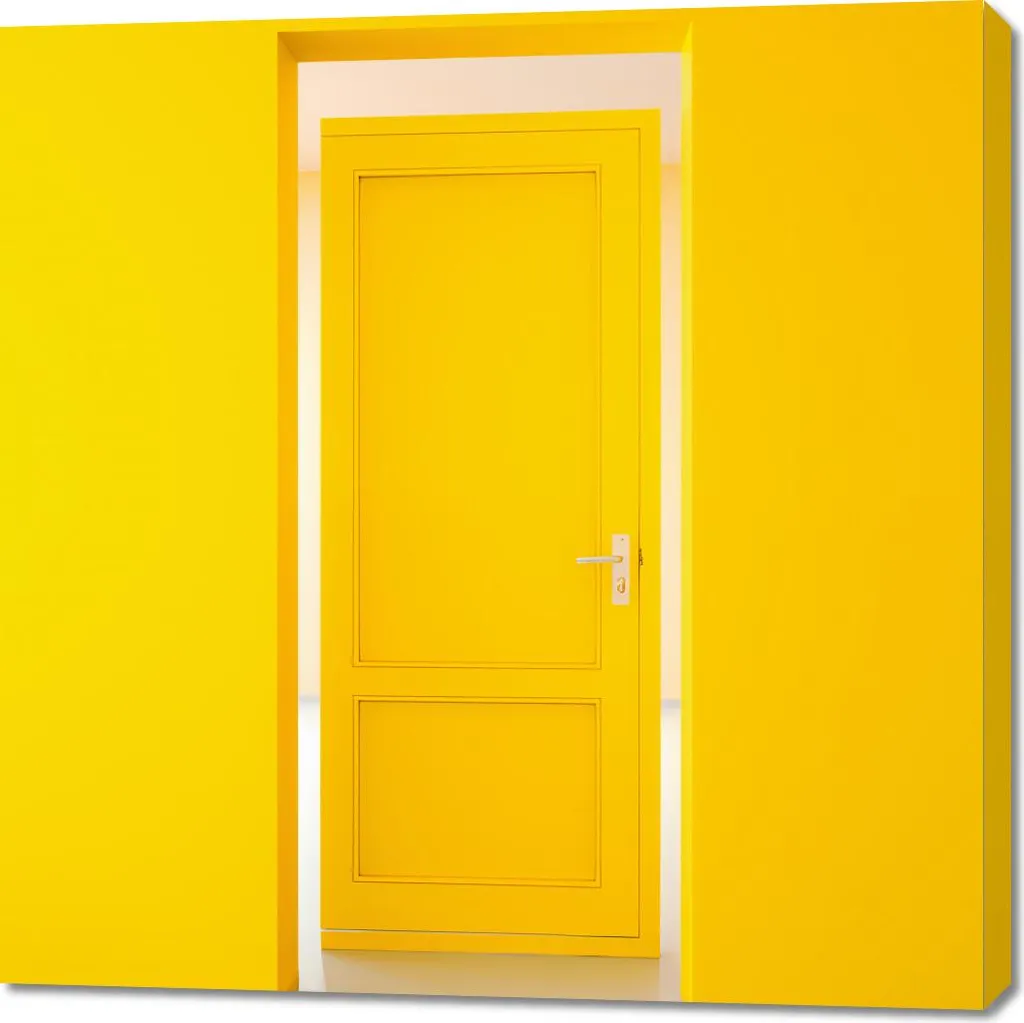 Quadro 100x100 cm Entrata senza uscita