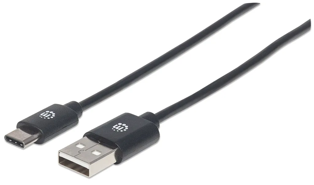 Manhattan Cavo USB-C 3m per Tablet e Smartphone | Sicuro