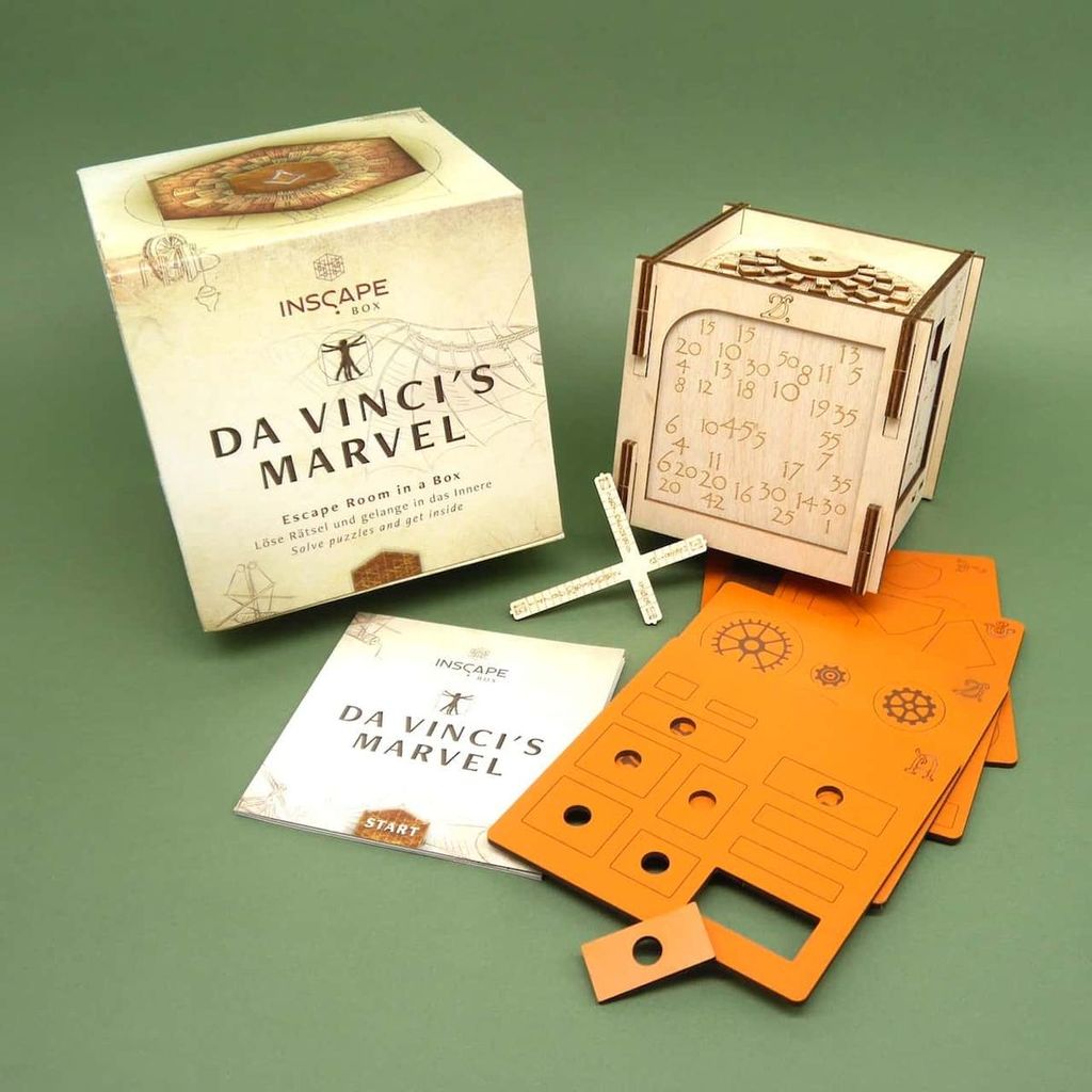 DA VINCIS MARVEL - komplexes Escape-Puzzle