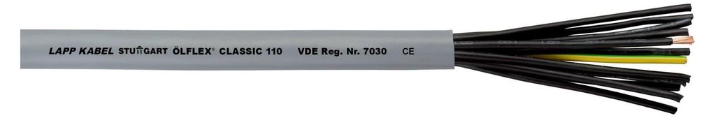 Lapp Kabel&Leitung ÖLFLEX CLASSIC 110 2x1 1119852 R100 100 Stk