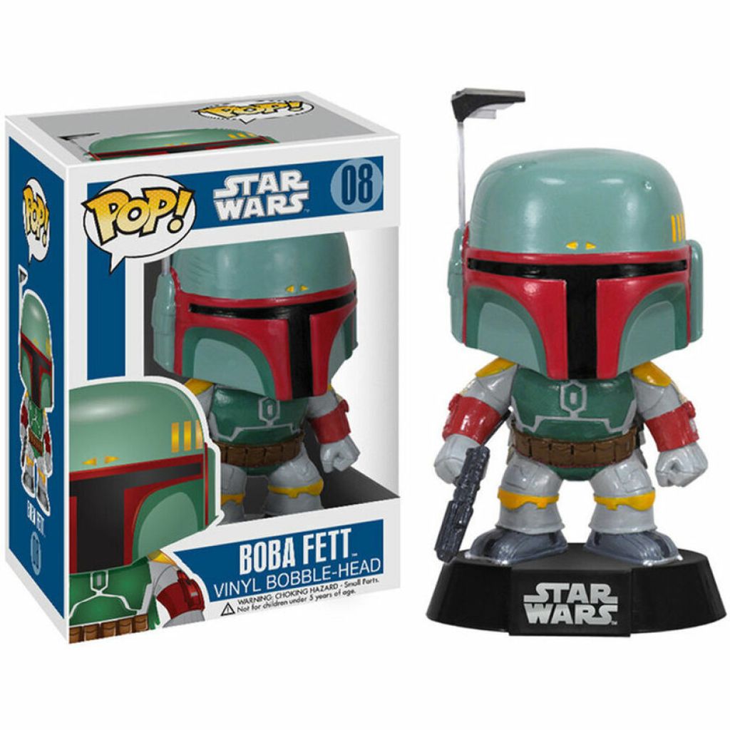 Funko Pop! Star Wars - Figurki Boba Fett Winylowa, Immagine del prodotto 