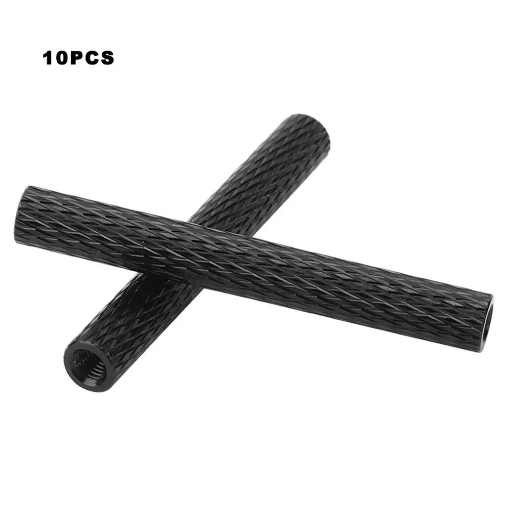 Kit 10 Distanziali M3 40mm Alluminio Nero - Stile e Performance FPV - 2