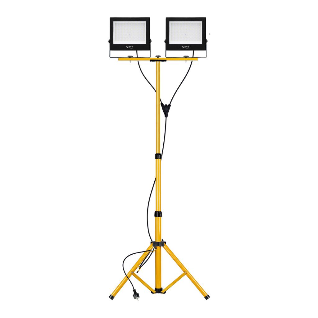 Stavebné svietidlo MasterLED so statívom 2x100 W, 16 000 Obrázok produktu 