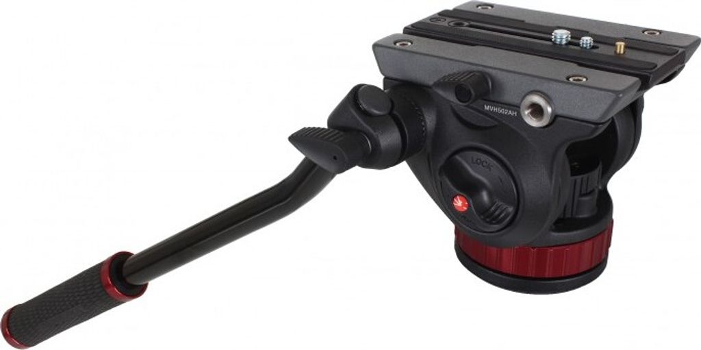 Manfrotto Stativ Kopf MVH502AH Pro Fluid Videoneiger