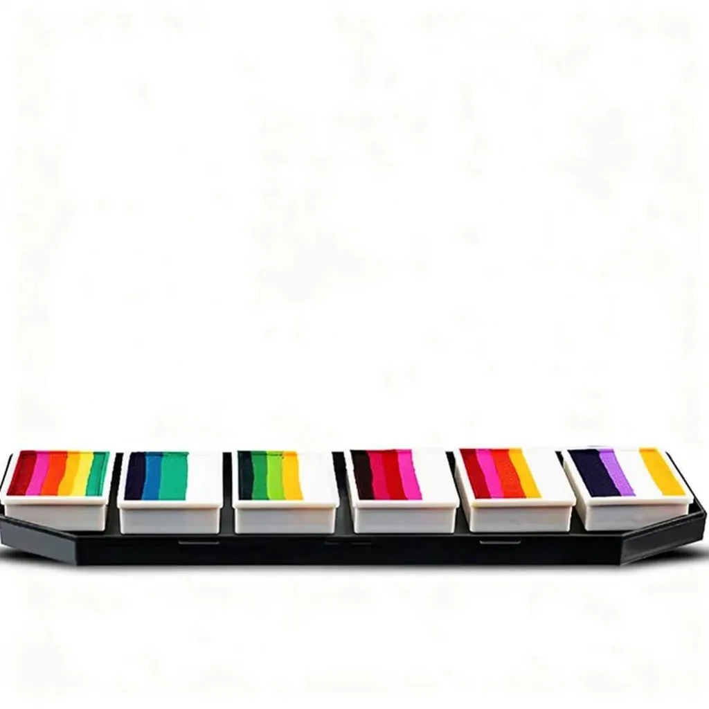 Palette arc-en-ciel de Leanne - 30g de pigments intenses One Stroke