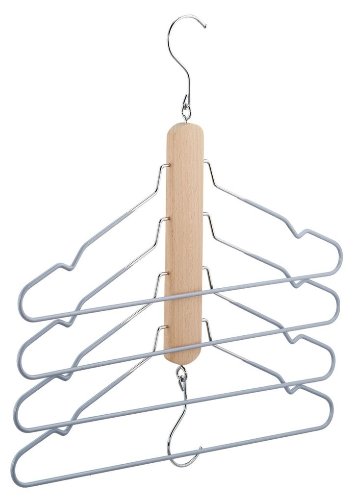 Relaxdays, set van meerdere kledinghangers, Productafbeelding 